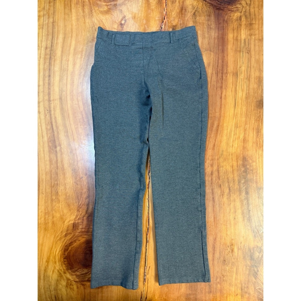 Quince Women's Pants Small Ponte Knit Pull on Dress Pants Stretch Rayon G24